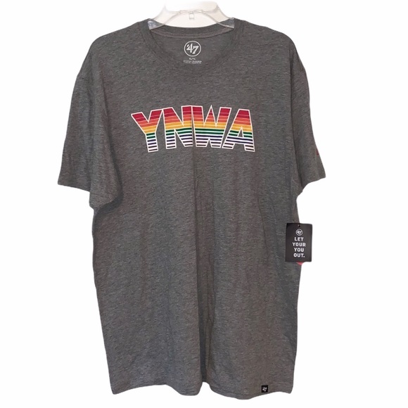 47 Other - ( ‘47) Men’s grey YNWA t-shirt XL